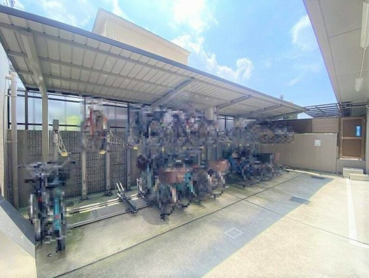 グリーンコーポ豊中南の駐輪場