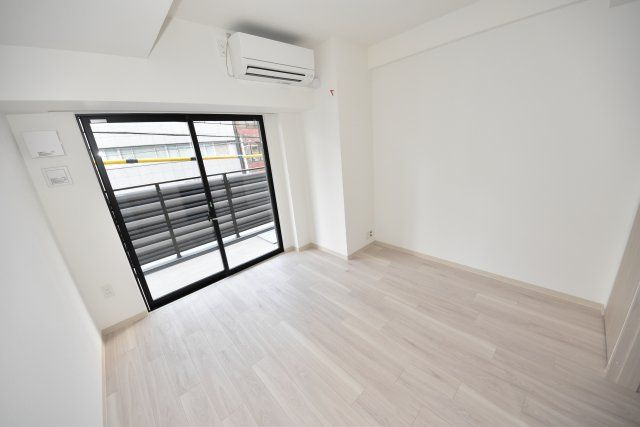 ジオエント新町の寝室