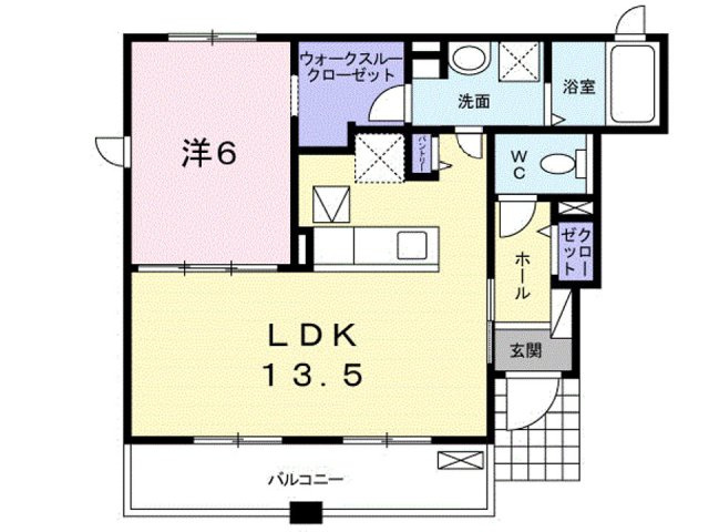 パークハイム　桜の間取り|間取図