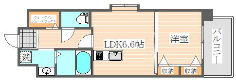 レジデンシャルヒルズ上呉服の間取り|使いやすい間取りです。