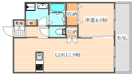 sho style HAKATA(ショースタイルハカタ)の間取り|使いやすい間取りです。