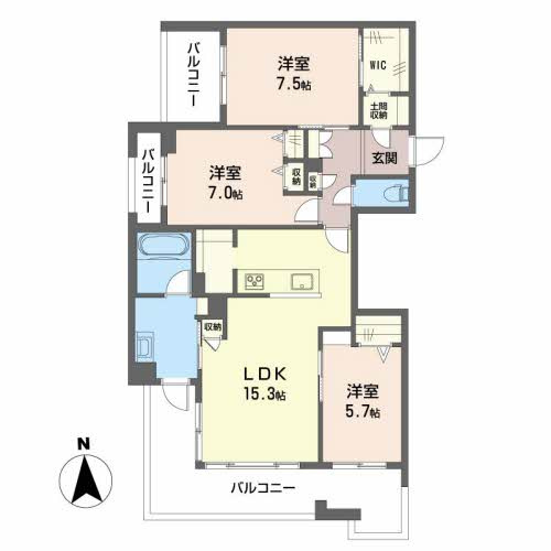 【間取り】 | クロムノワール
