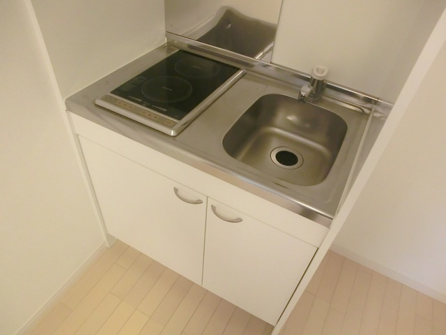 ＳｅｂｏＳｅｂｏ小岩のキッチン|2口ＩＨコンロビルトインキッチン。