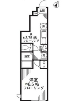 【間取り】 | グリシーヌ経堂A棟