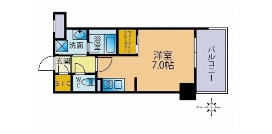 ファーメリー那珂の間取り|使いやすい間取りです。