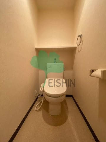 アンフレール川上のトイレ|清潔感のあるトイレです。