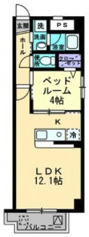 【間取り】 | ウイング21 Ⅰ