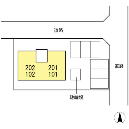 ニューエレガンスの区画図