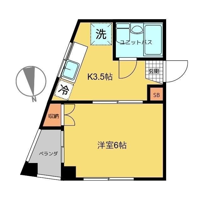 海老澤マンションの間取り|≪03-3378-2711≫までお問い合わせください♪