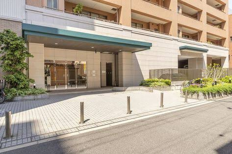 本町パーク・ホームズCITY　WESTのエントランス