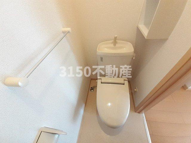 パークサイド　フローレンスのトイレ|ゆったりとした空間のトイレです
