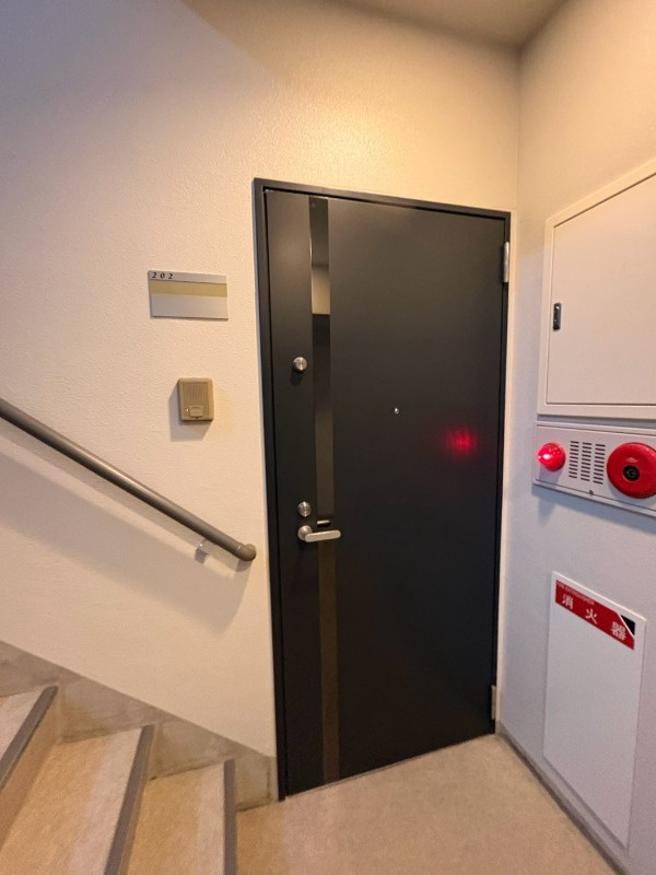 世田谷区上野毛１丁目の賃貸マンションの玄関|ゆったりとした玄関です