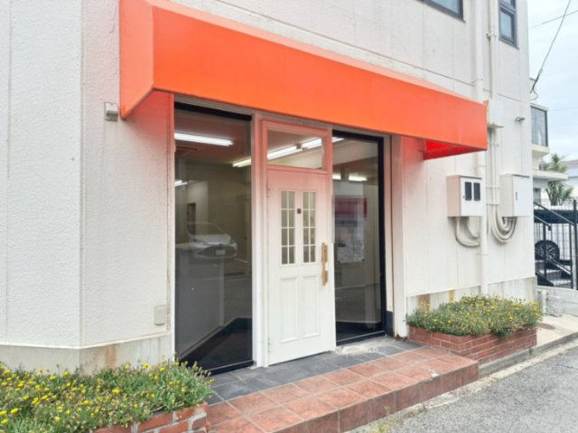パークサイドマンションのエントランス