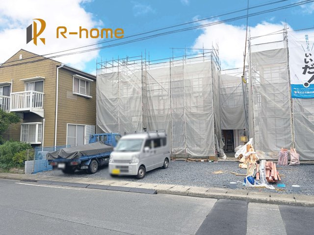 水戸市若宮2丁目　新築戸建て　A号棟の外観|ご予約を頂ければ、『平日』はもちろん『早朝』や『夜間』もご見学可能です♪お気軽にお申し付けください♪