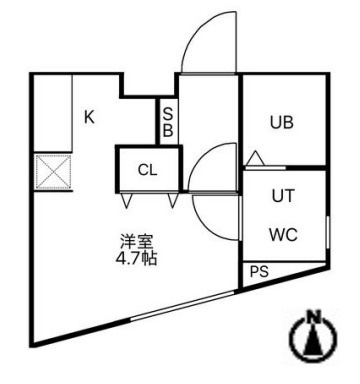 【間取り】 | Ludens上井草 A