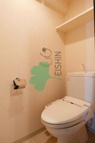 グロースメゾン博多山王のトイレ|清潔感のあるトイレです。