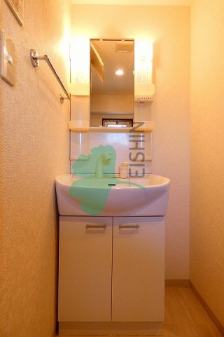 グロースメゾン博多山王の洗面所|シンプルで使いやすい洗面台です！