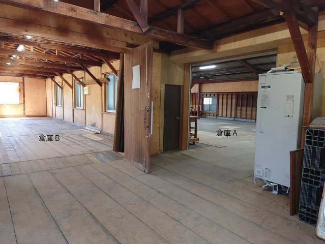 能勢町貸倉庫　A棟Ｂ棟一括貸のその他共用部分
