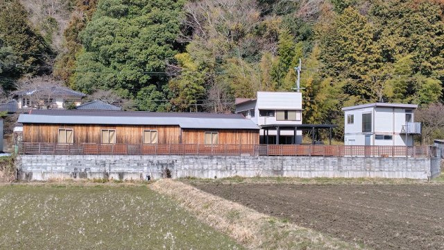 能勢町貸倉庫　A棟Ｂ棟一括貸の外観