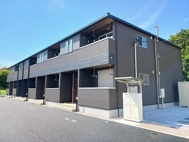 サイレンスヴィラⅢの外観|2025年完成の築浅2LDK