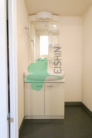 レジデンシャルヒルズプライムスクエアの洗面所|シンプルで使いやすい洗面台です！