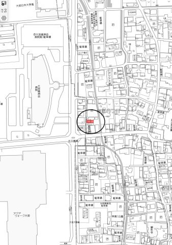 土地　林町8丁目の地図