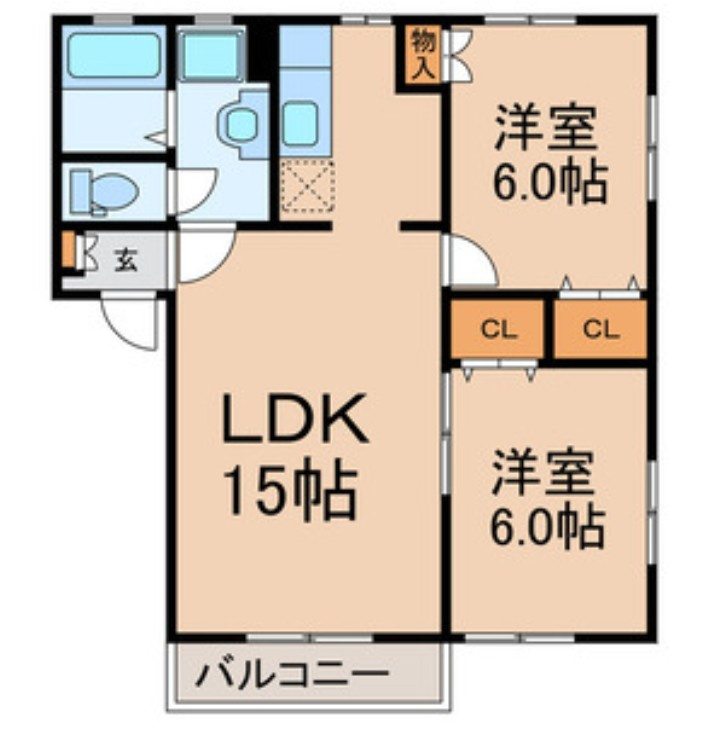 メゾンＳＥの間取り