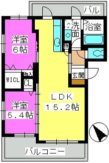 ラフィーネ le棟の間取り