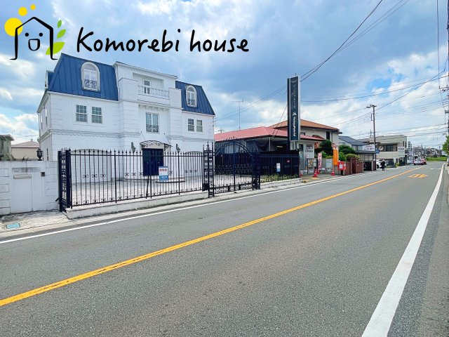 さいたま市見沼区東門前　中古戸建の前面道路含む現地写真|前面道路含む現地写真です