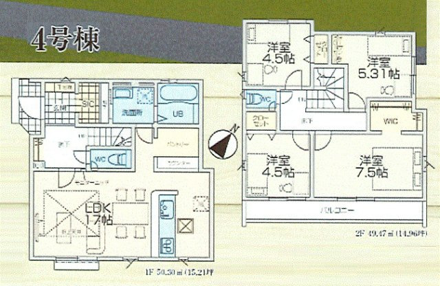 青梅市梅郷6丁目　新築戸建全5棟