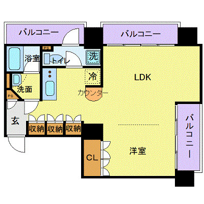 フロリスオーランティウム3の間取り