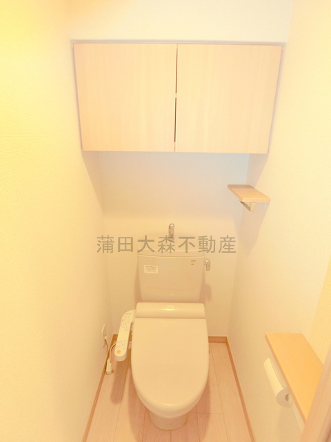 ルーブル蒲田南伍番館のトイレ|トイレ　　温水洗浄便座