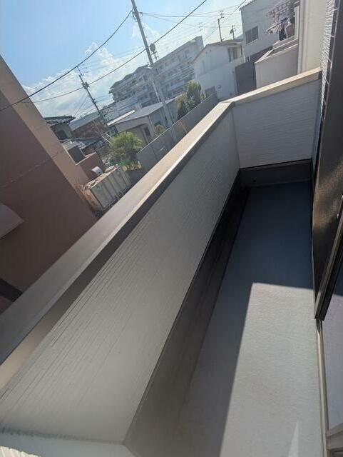 木太町戸建てＥのバルコニー