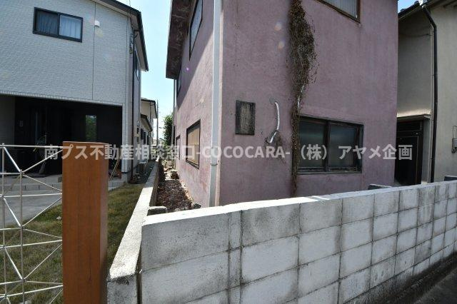 甲府市伊勢３丁目の売地のその他|南側境界