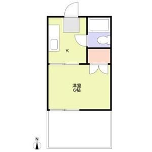 神戸市須磨区須磨本町２丁目のアパートの間取り
