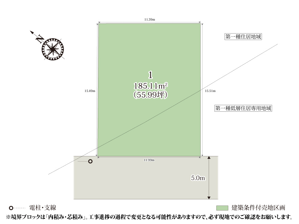 【区画図】 | 深谷駅まで徒歩10分！通勤や通学、お出かけもしやすい便利な立地です。
