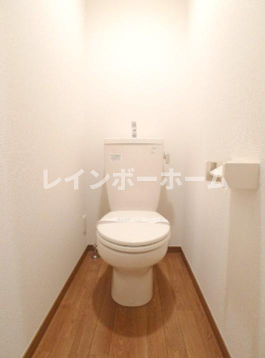 松戸市南花島１丁目のアパートのトイレ|トイレもきれいです