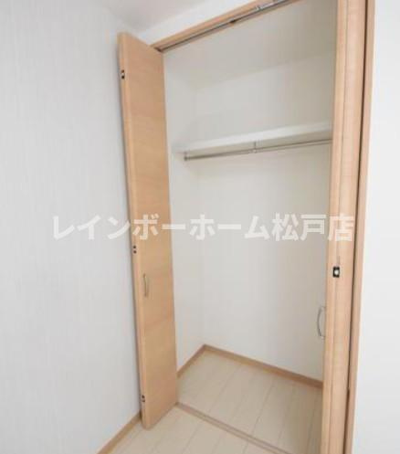 ベイシティ松戸小山Ⅰ【仲介手数料：50％OFF】対象物件！の収納|収納があります