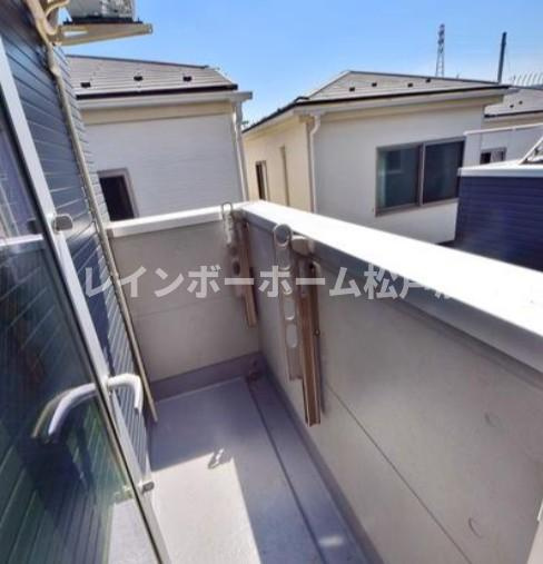 ベイシティ松戸小山Ⅰ【仲介手数料：50％OFF】対象物件！のバルコニー|バルコニーがあります