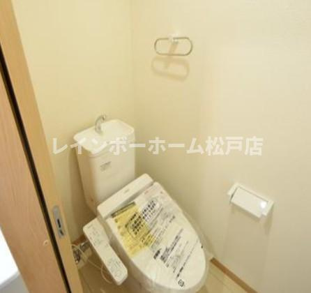 ベイシティ松戸小山Ⅰ【仲介手数料：50％OFF】対象物件！のトイレ|トイレです