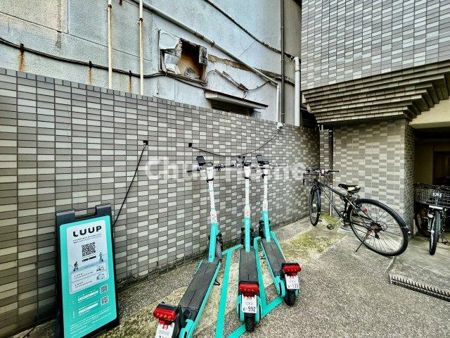 メインステージ入谷の駐輪場|LUUP