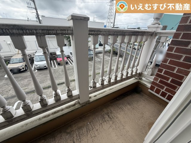 熊谷市新堀　中古戸建のバルコニー