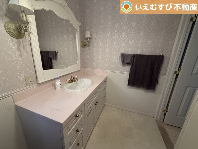 熊谷市新堀　中古戸建の脱衣所