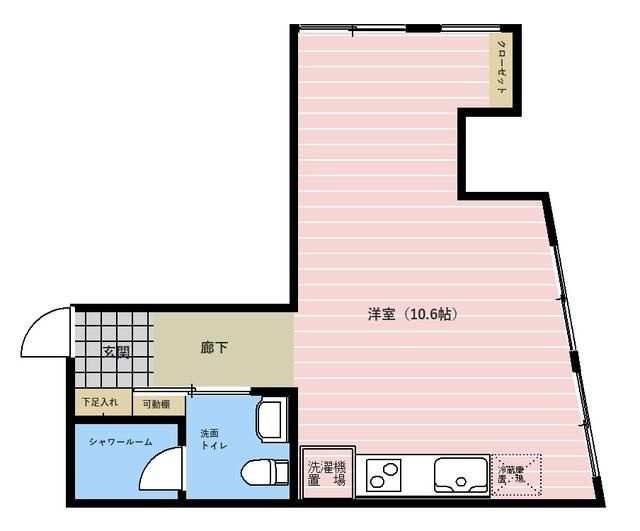 エクセア高砂の間取り