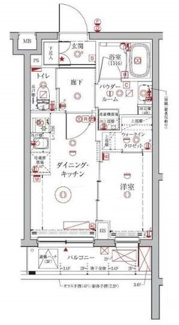 【間取り】 | クレイシアIDZ中馬込 | 間取りです。