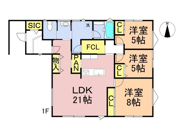 新築戸建　大垣市島里　全６区画分譲の間取り|■D棟　■ヤマダ不動産　株式会社リライフ　
■夢のマイホーム購入をフルサポートします！