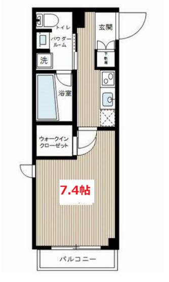 【間取り】 | AXAS南蒲田AsylCourt | 間取り