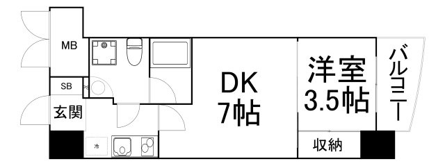 【間取り】 | APRILE南森町