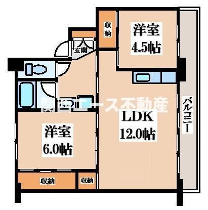 【間取り】 | ビレッジハウス建部吉田