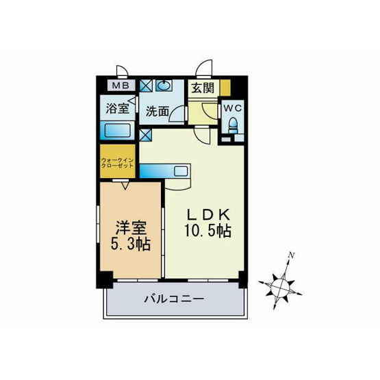 【間取り】 | クレセント美野島